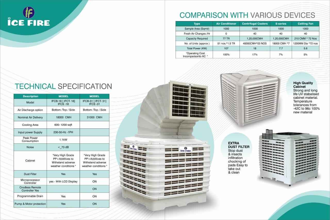 Commercial sales air cooler