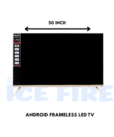 Ice Fire Full HD (50 inch) Frameless Smart LED TV