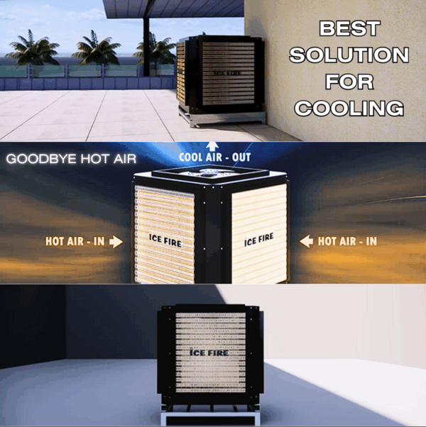 Commercial & Industrial Duct Air Cooler 18000CMH MODEL-IFG10 - Image 10