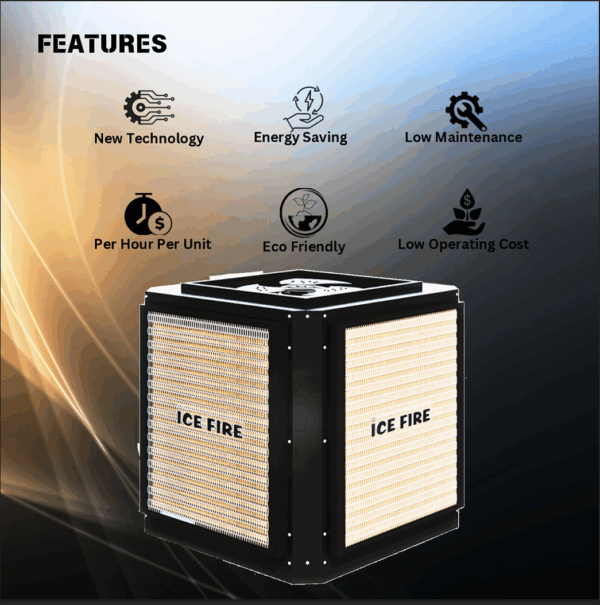 Commercial & Industrial Duct Air Cooler 18000CMH MODEL-IFG10 - Image 4