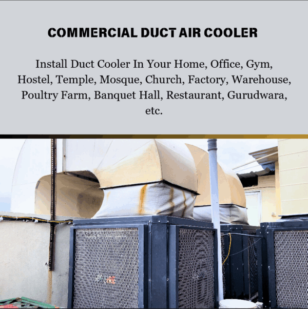 Commercial & Industrial Duct Air Cooler 18000CMH MODEL-IFG10 - Image 9